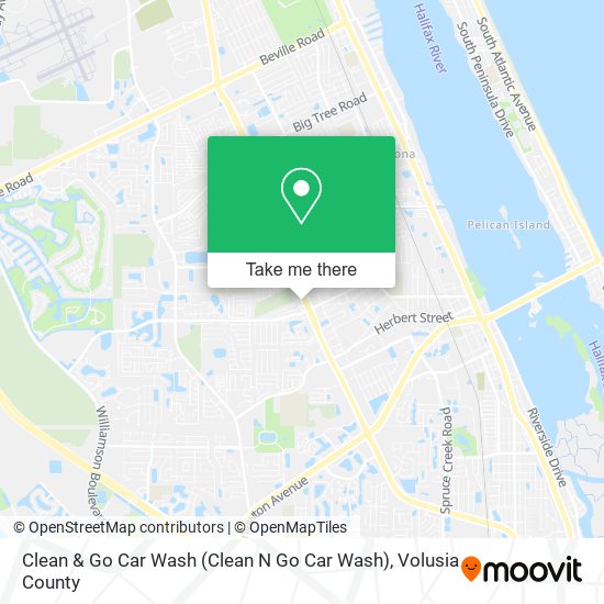 Mapa de Clean & Go Car Wash