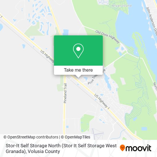 Mapa de Stor-It Self Storage North (Stor It Self Storage West Granada)