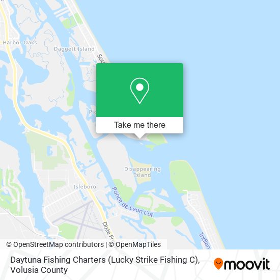 Mapa de Daytuna Fishing Charters (Lucky Strike Fishing C)