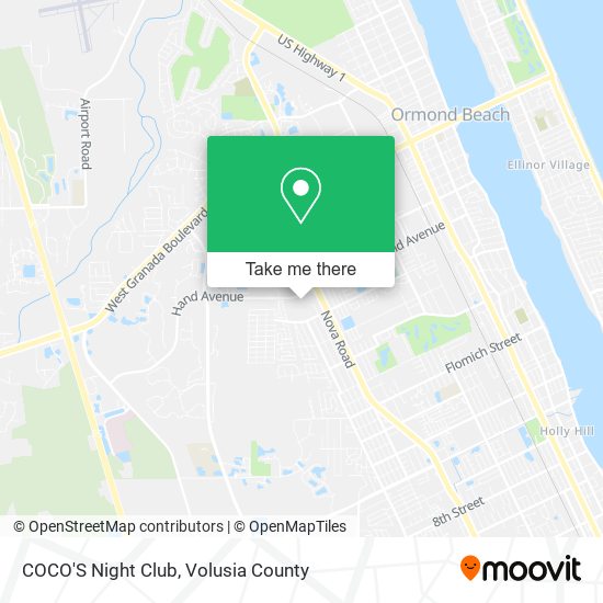 COCO'S Night Club map