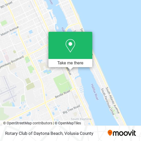 Mapa de Rotary Club of Daytona Beach