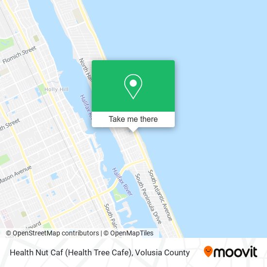 Mapa de Health Nut Caf (Health Tree Cafe)