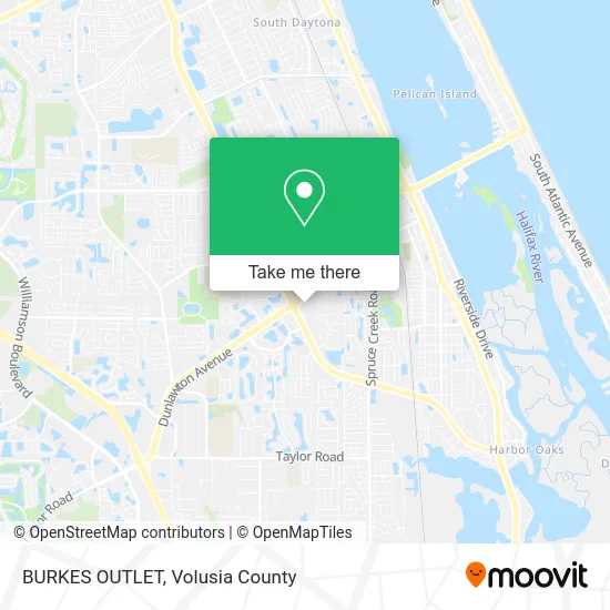 BURKES OUTLET map