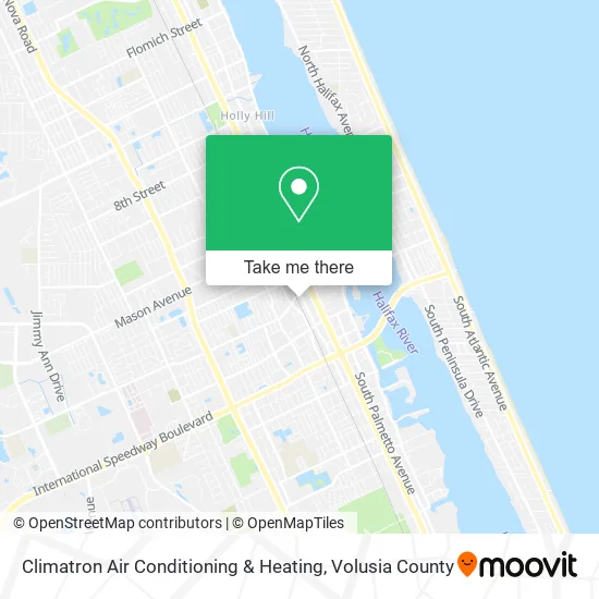 Climatron Air Conditioning & Heating map