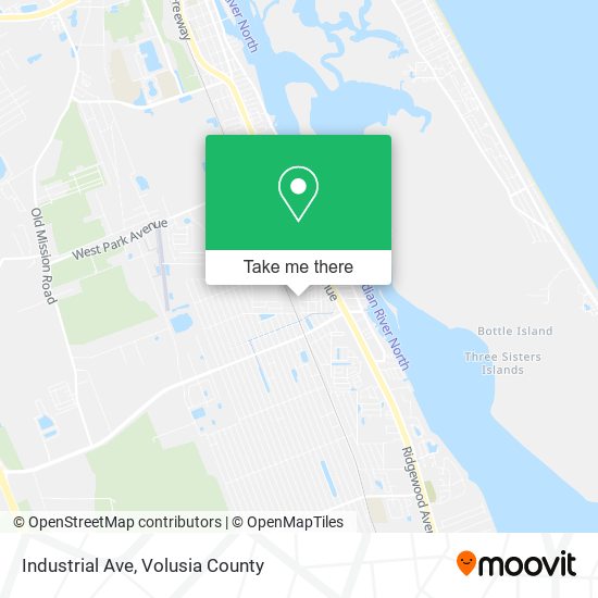 Industrial Ave map