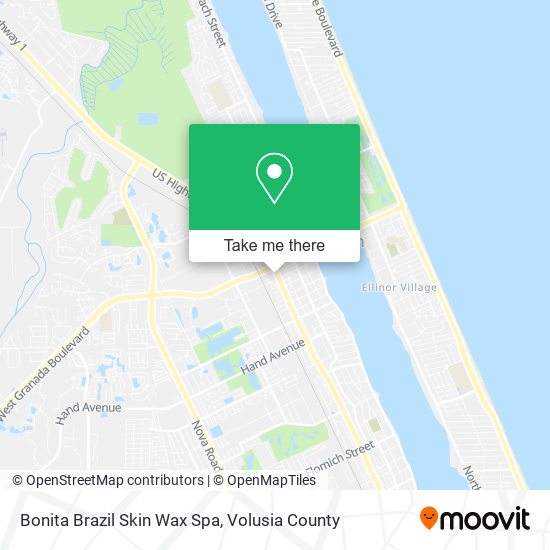 Mapa de Bonita Brazil Skin Wax Spa