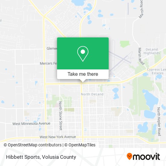 Hibbett Sports map