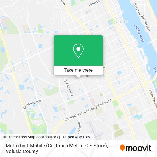 Mapa de Metro by T-Mobile (Celltouch Metro PCS Store)