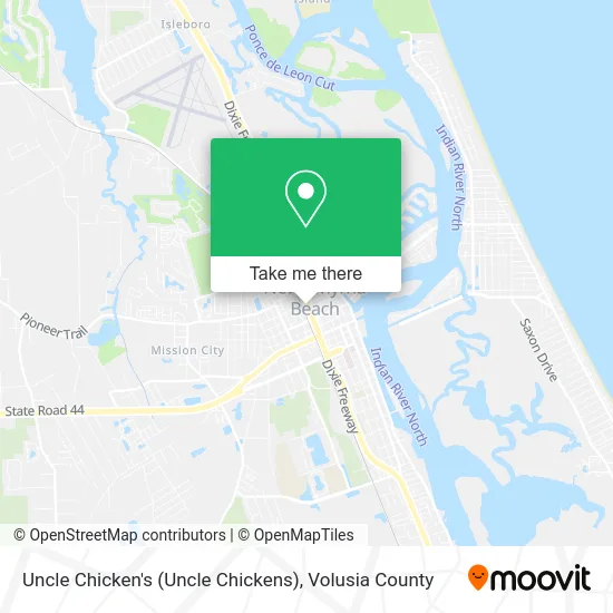 Uncle Chicken's (Uncle Chickens) map