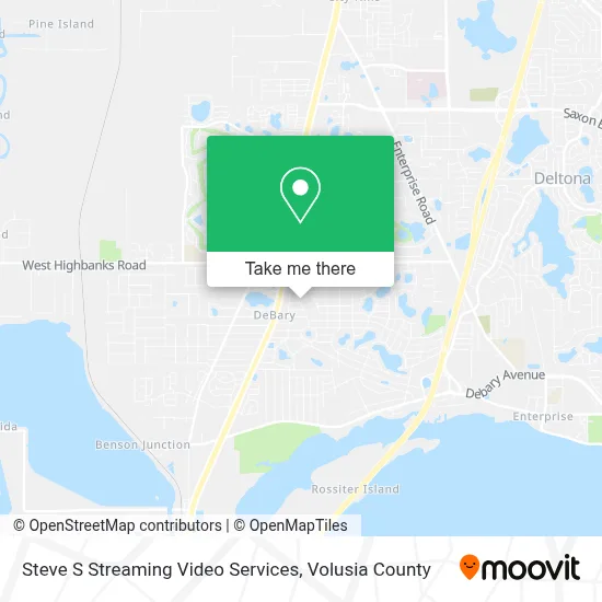 Steve S Streaming Video Services map