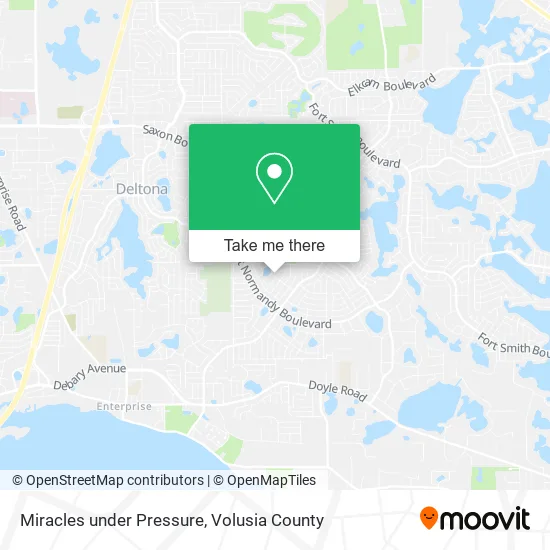 Miracles under Pressure map