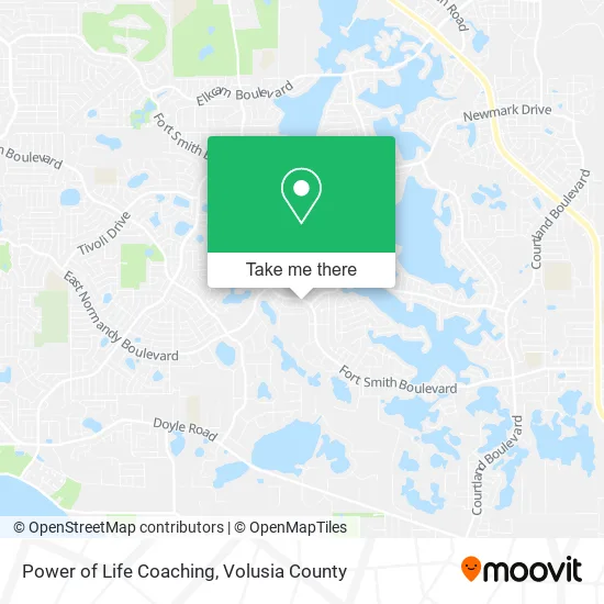 Power of Life Coaching map