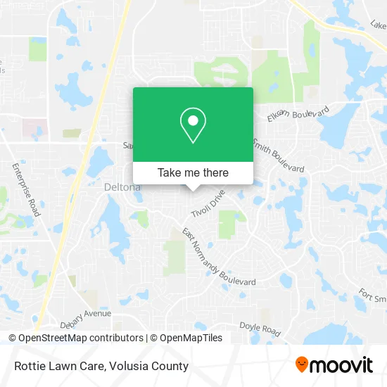 Rottie Lawn Care map