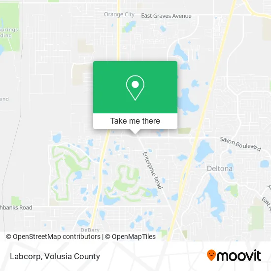 Labcorp map