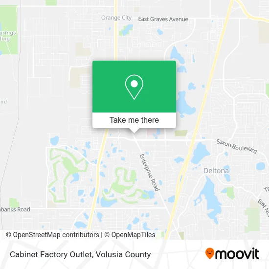 Cabinet Factory Outlet map