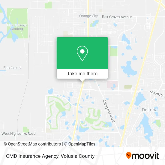 CMD Insurance Agency map