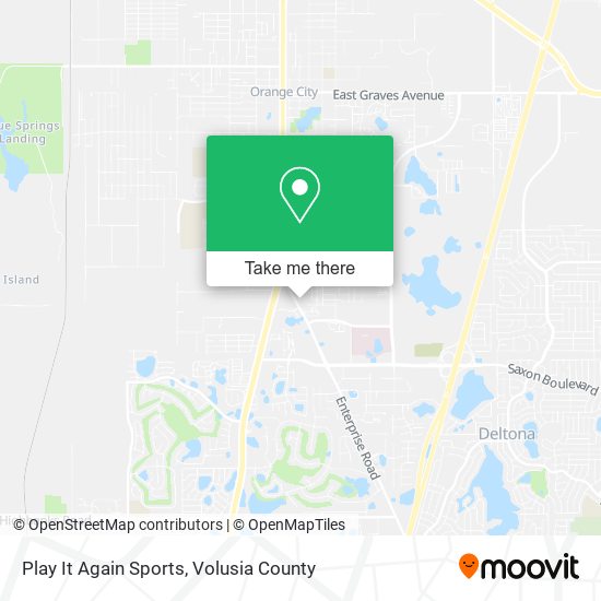 Play It Again Sports map