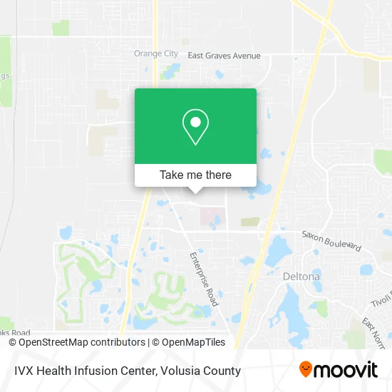 IVX Health Infusion Center map