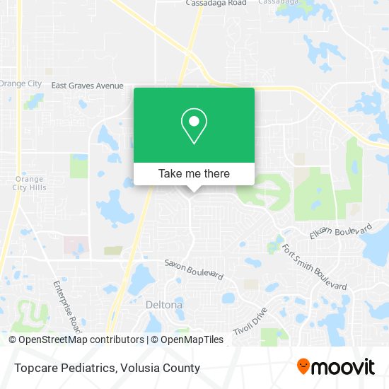 Topcare Pediatrics map