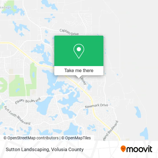 Sutton Landscaping map