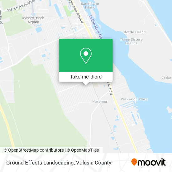 Ground Effects Landscaping map