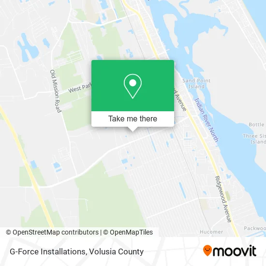 G-Force Installations map