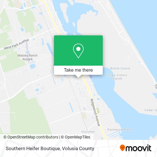 Mapa de Southern Heifer Boutique