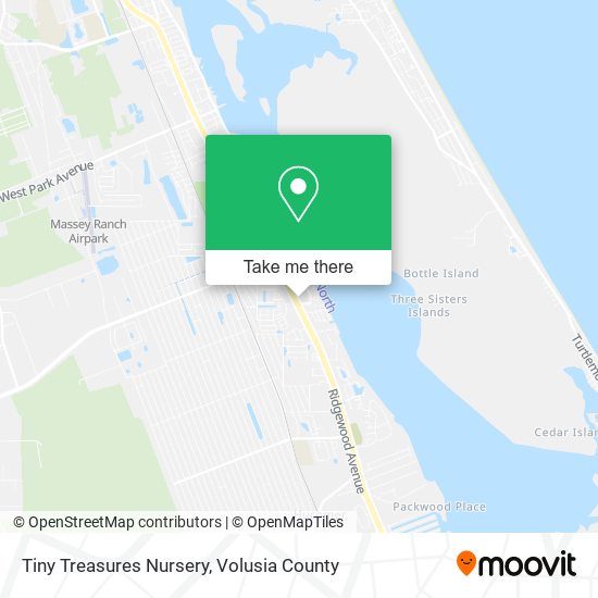 Tiny Treasures Nursery map