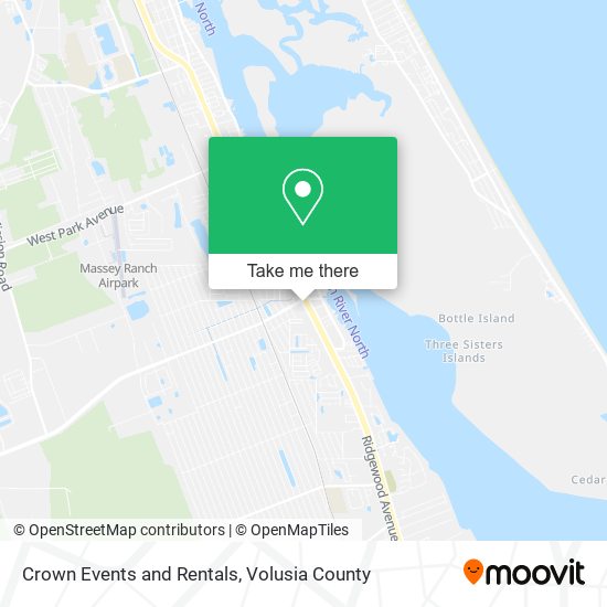 Mapa de Crown Events and Rentals