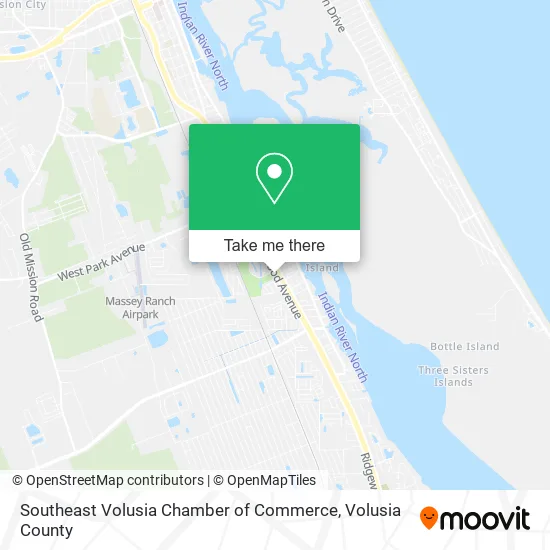 Southeast Volusia Chamber of Commerce map