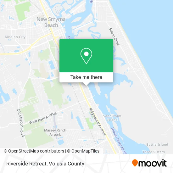 Riverside Retreat map