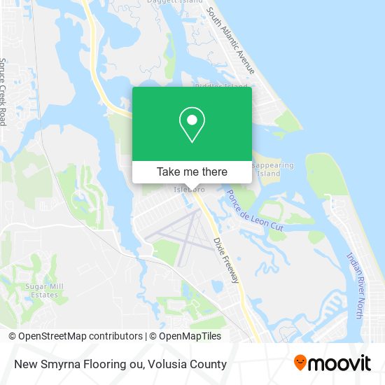 New Smyrna Flooring ou map