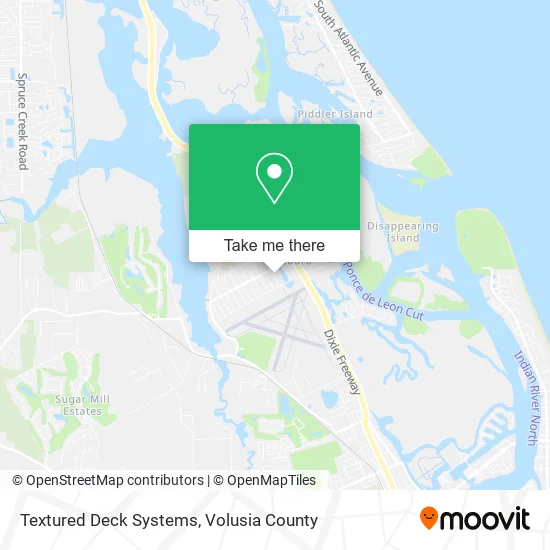 Textured Deck Systems map