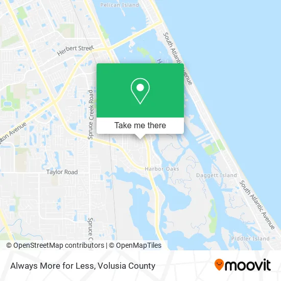 Always More for Less map