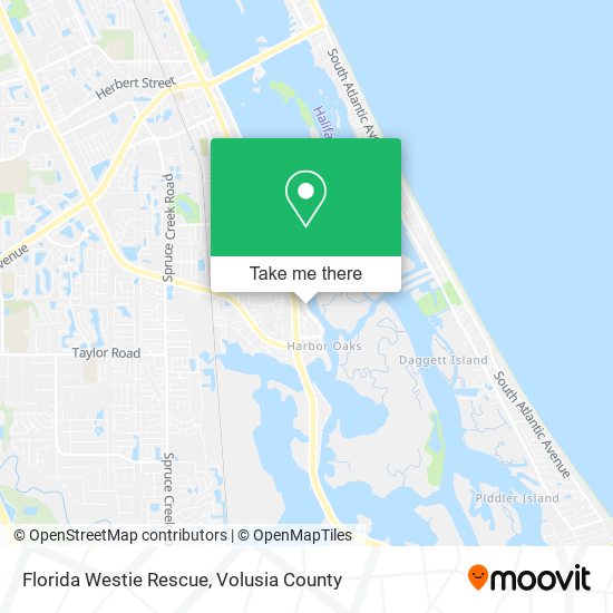 Florida Westie Rescue map