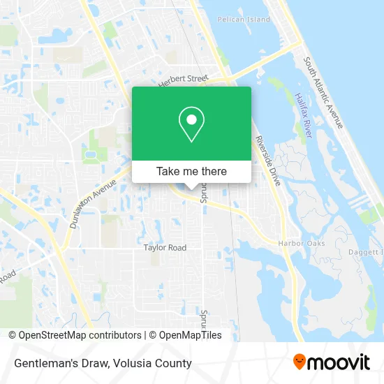 Gentleman's Draw map