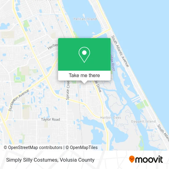 Simply Silly Costumes map