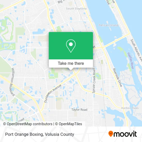 Port Orange Boxing map