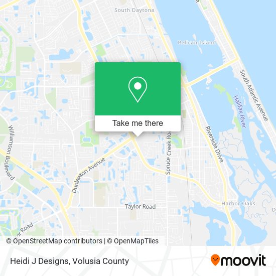 Heidi J Designs map