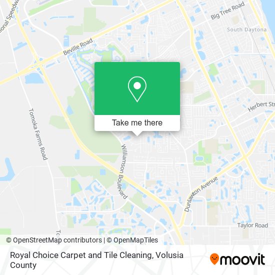 Royal Choice Carpet and Tile Cleaning map