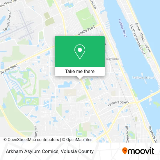 Arkham Asylum Comics map