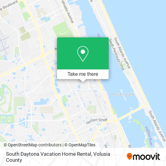 South Daytona Vacation Home Rental map