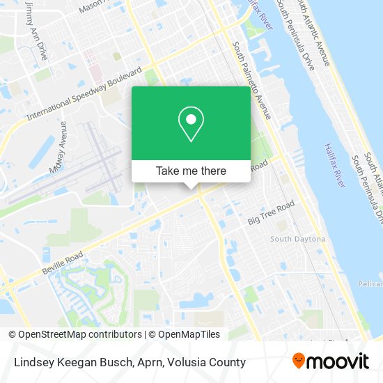 Lindsey Keegan Busch, Aprn map