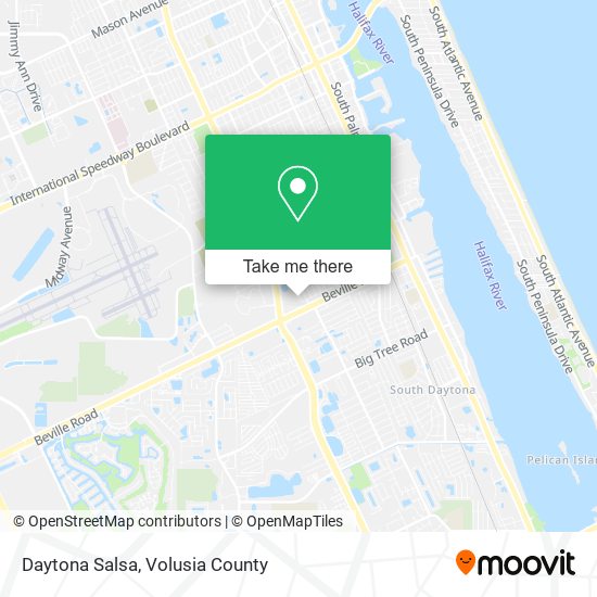 Daytona Salsa map