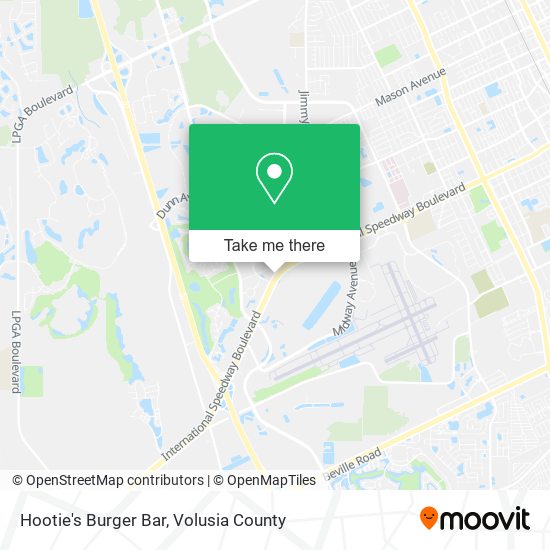 Mapa de Hootie's Burger Bar