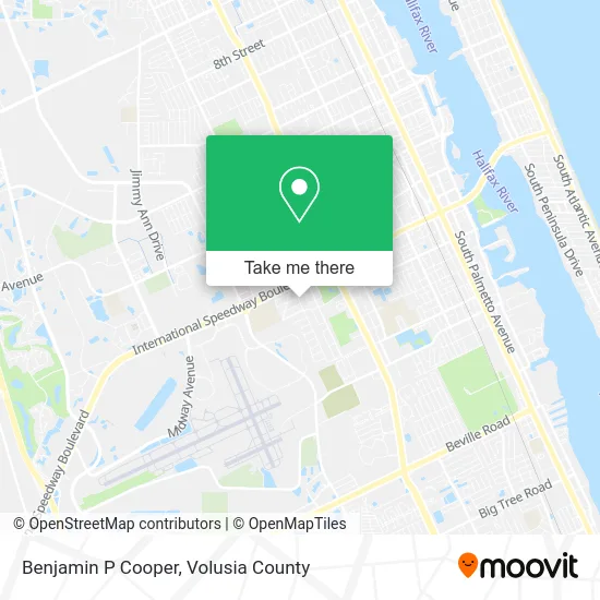 Benjamin P Cooper map