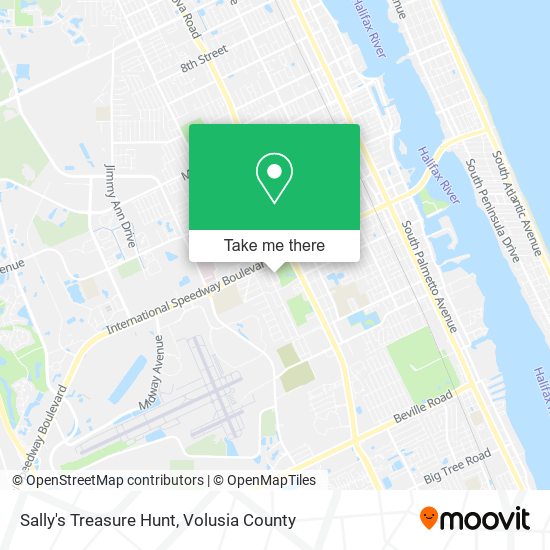 Mapa de Sally's Treasure Hunt