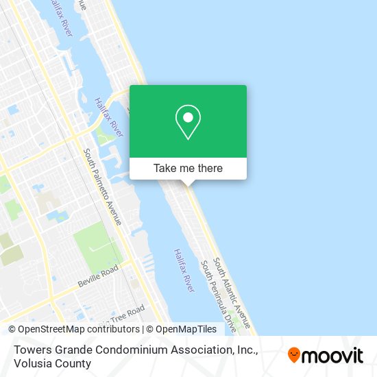 Mapa de Towers Grande Condominium Association, Inc.