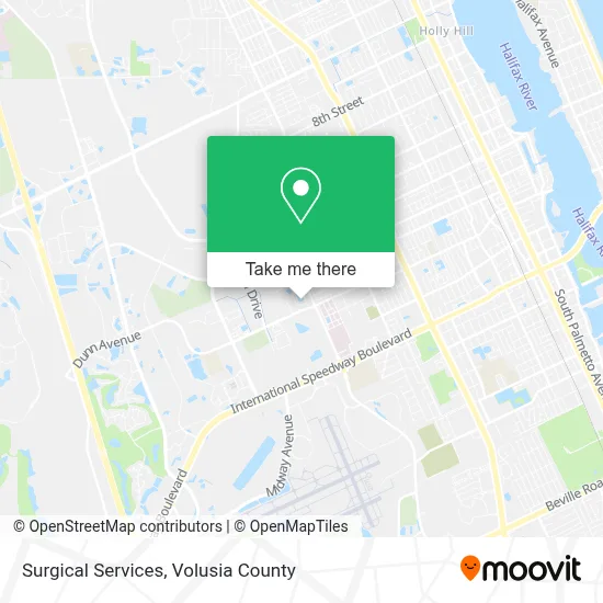 Surgical Services map