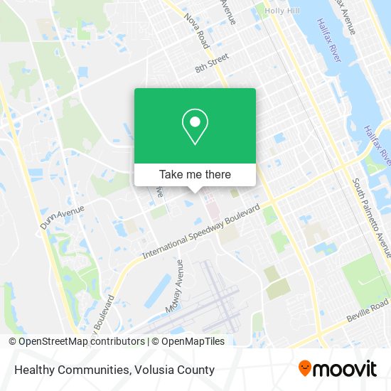 Healthy Communities map